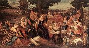 BONIFACIO VERONESE The Finding of Moses  dghgh oil painting picture wholesale